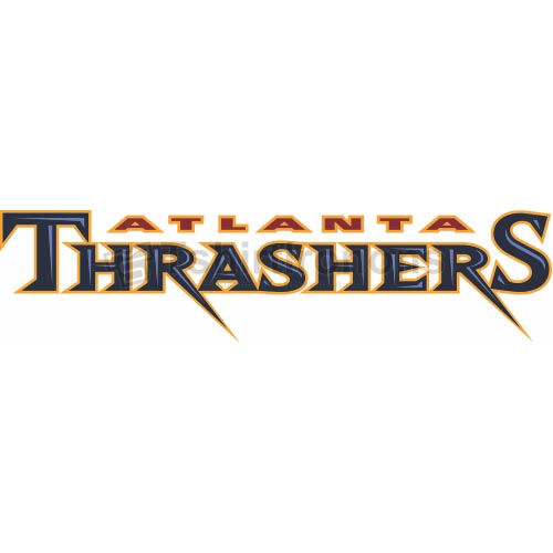 Atlanta Thrashers T-shirts Iron On Transfers N63